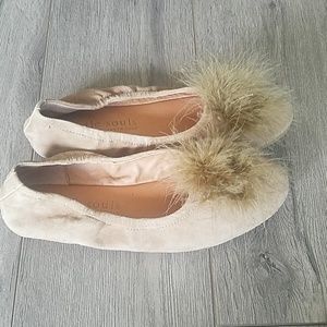 Suede flats by Kenneth Cole